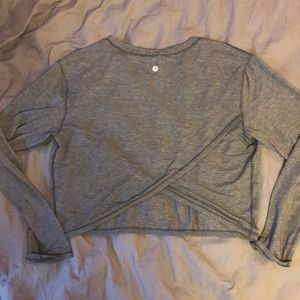 Lululemon tulip back long sleeve